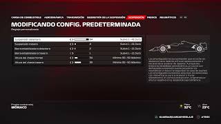 El 💥SETUP💥 perfecto para DOMINAR MONACO en F1 2023 🚀 Los mejores reglajes de F1 2023 [upl. by Arthur]