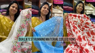 OUR LATEST RUNNING MATERIAL COLLECTIONS  Revathy Wedding Collection Muvattupuzha  mob 8089575564 [upl. by Iteerp]