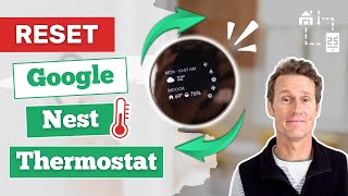 How to Reset Your Google Nest Thermostat [upl. by Einnij129]