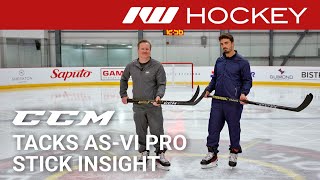 CCM Tacks ASVI Pro Stick Line  OnIce Insight [upl. by Fromma]