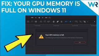 Your GPU memory is full Try these fixes to resolve it [upl. by Sacken]