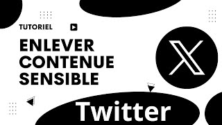 Comment enlever le contenu sensible sur Twitter [upl. by Udela819]