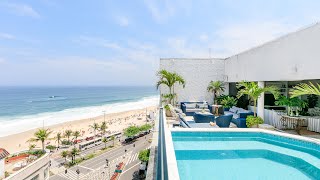 Penthouse with pool and ocean view in Ipanema  Ipa005 [upl. by Gabie]