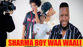 SHARMA BOY FT HANAD BANZ OO HEES WAALI AH SOO FASAXAY  REACTION CAJIIB AH [upl. by Valentin926]