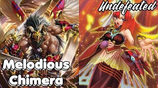 1st Place Melodious Chimera Deck Profile  Combo  YuGiOh [upl. by Ashil]