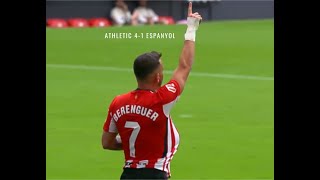 Athletic Club 41 RCD Espanyol  Goleada rojiblanca tras el parón de selecciones [upl. by Ynafit]