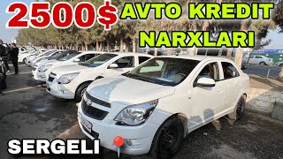 AVTO KREDIT NARXLARI 2024 BOSHLANG‘ICH TO‘LOV 2500 GA JENTRA COBALT SPARK BUNAQASI BO‘LMAGAN HALI [upl. by Jeavons]