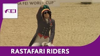 Reggae Dressage amp Vaulting  Rastafari Riders [upl. by Kcorb]