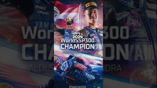 Sejarah Buat Bangsa Indonesia Aldi Satya Mahendra Juara Dunia WorldSSP300 2024 [upl. by Alcina]