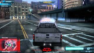 NFS Most Wanted 2012 Getting to Heat Level 6 and Escape within 8 minutes  Ford F150 SVT Raptor [upl. by Dru266]