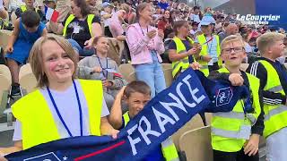 Lécole de Rouville aux épreuves de tennisfauteuil des Jeux Paralympiques Paris 2024 [upl. by Lyrrad]