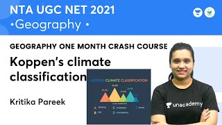 Koppens Climate Classification  One Month Crash Course  NTA UGC NET 2021  Kritika Pareek [upl. by Ilera]