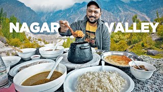 Adventurous Day and Ultimate Food in Nagar Valley Gilgit Baltistan  Street Food Pakistan [upl. by Nedak]