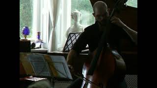 Double Bass and Piano in unequal temperament Alexandra Kremakova and Alex Ferkey [upl. by Wonacott615]