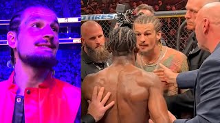 SUGA SEAN REACTS CAGESIDE to ALJO VS HENRY UFC 288 [upl. by Uaeb743]