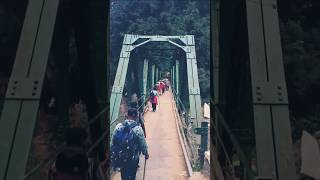 Bridge kashmir 😱 viralvideo shortvideo minivlog travel kashmir kedarnath shorts [upl. by Nylla]