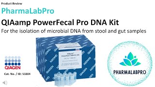 Isolation of microbial DNA from stool and gut samples  QIAamp PowerFecal Pro DNA Kit [upl. by Che]