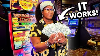 We WON on Slot Machines in Las Vegas using a YouTube Strategy [upl. by Lamarre]