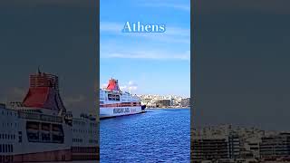 Traveling from Athens Greece to Aegina Island by Ferry [upl. by Steve]