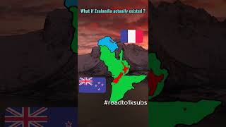 What if Zealandia was a real landmass   mapping newzealand zealandia france [upl. by Ardnalahs]