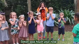 Simon Says Game for Children  Patty Shukla [upl. by Cassandre]