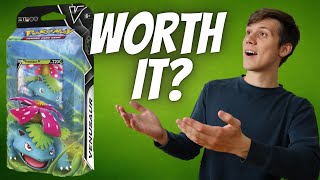 Are V Battle Decks Worth It Venusaur V Battle Deck Review and Battle Demonstration [upl. by Tiram314]