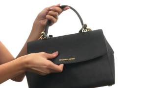 MICHAEL Michael Kors Ava Medium TH Satchel SKU8644609 [upl. by Enirual]