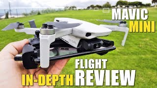 DJI Mavic MINI Flight Test Review INDEPTH  How good is itREALLY [upl. by Fabri]