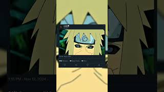 Minato becomes the fourth hokage anime animeedits minato kushina fourthhokage minatoedits [upl. by Ulric198]