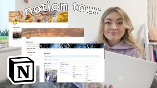 How I use notion at medical school  NOTION TOUR [upl. by Silbahc]