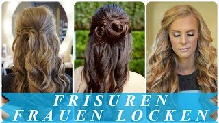 Coole frisuren für lockige haare [upl. by Haslam203]