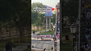 india wagahborder patriotic proudtobeindian youtubeshorts [upl. by Laural161]