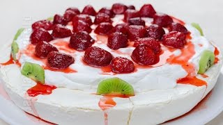 Prajitura Pavlova  JamilaCuisine [upl. by Ehcropal]