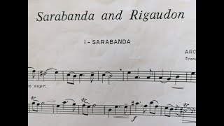 Sarabanda by Arcangelo Corelli  flute [upl. by Mackintosh731]