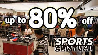 SPORTS CENTRAL SALE SA MEGATRADE HALL SM MEGAMALL  UP TO 80 OFF [upl. by Lynus]