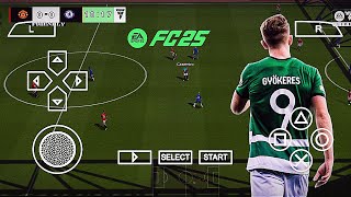 eFootball PES 2025 PPSSPP Patch FC 25 V3 Update Transfer New Minikits amp Stadium Camera Ps5 [upl. by Rasec]