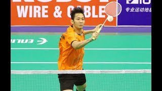 Tien Minh Nguyen vs Daren LIEW  Badminton Viet Nam Open 2018 [upl. by Eimorej415]