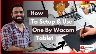 How to setup amp use WACOM PEN TABLET  Wacom Pen Tablet के driver को केसे install करे [upl. by Odab]