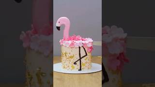 Tarta Flor de Flamenco shorts flamingo cake [upl. by Rodablas]