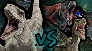 VELOCIRAPTOR VS ATROCIRAPTOR VS PYRORAPTOR RAP  Jurassic World Dominion  Zigred ProdHLP amp KMN [upl. by Zanas]