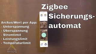 BitBastelei 582  ZigbeeSicherung – Ampere per App [upl. by Edrea]