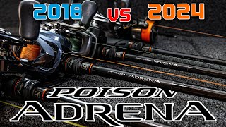 SHIMANO POISON ADRENA 2024 vs 2018  TackleTalkMitChris TMC31 [upl. by Llennahs]