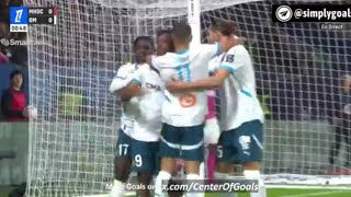 Amazing 🔥 Elye Wahi Goal Montpellier Vs Marseille 01 All Goals Analysis amp Extended Highlights [upl. by Goldwin]