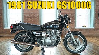 1981 Suzuki GS1000G [upl. by Nauq]