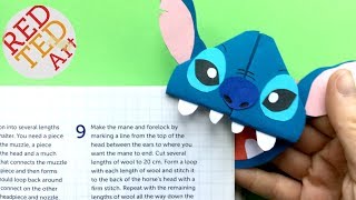 Easy Stitch Bookmark Corner DIY  Cute Bookmark Ides  Easy Stitch DIY [upl. by Bluma704]