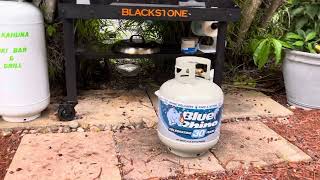 Blackstone 40Lb propane tank [upl. by Yrrat]