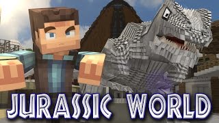 Minecraft Parody  JURASSIC WORLD  Minecraft Animation [upl. by Auj430]