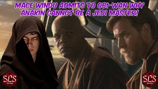 MACE WINDUs Shocking Reason Anakin Cant Be a Jedi Master [upl. by Cowley]