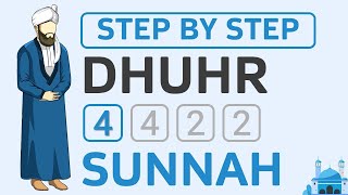 Learn to Pray Zohar Salah Perfectly Step by Step 4 Rakat Sunnah  Man Hanafi Method  Dhuhr Namaz [upl. by Annatnas]