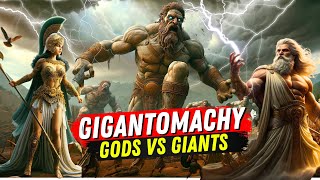 The Gigantomachy A Terrifying Clash of Gods and Giants  The War of the Giants vs Olympian Gods [upl. by Anuska900]